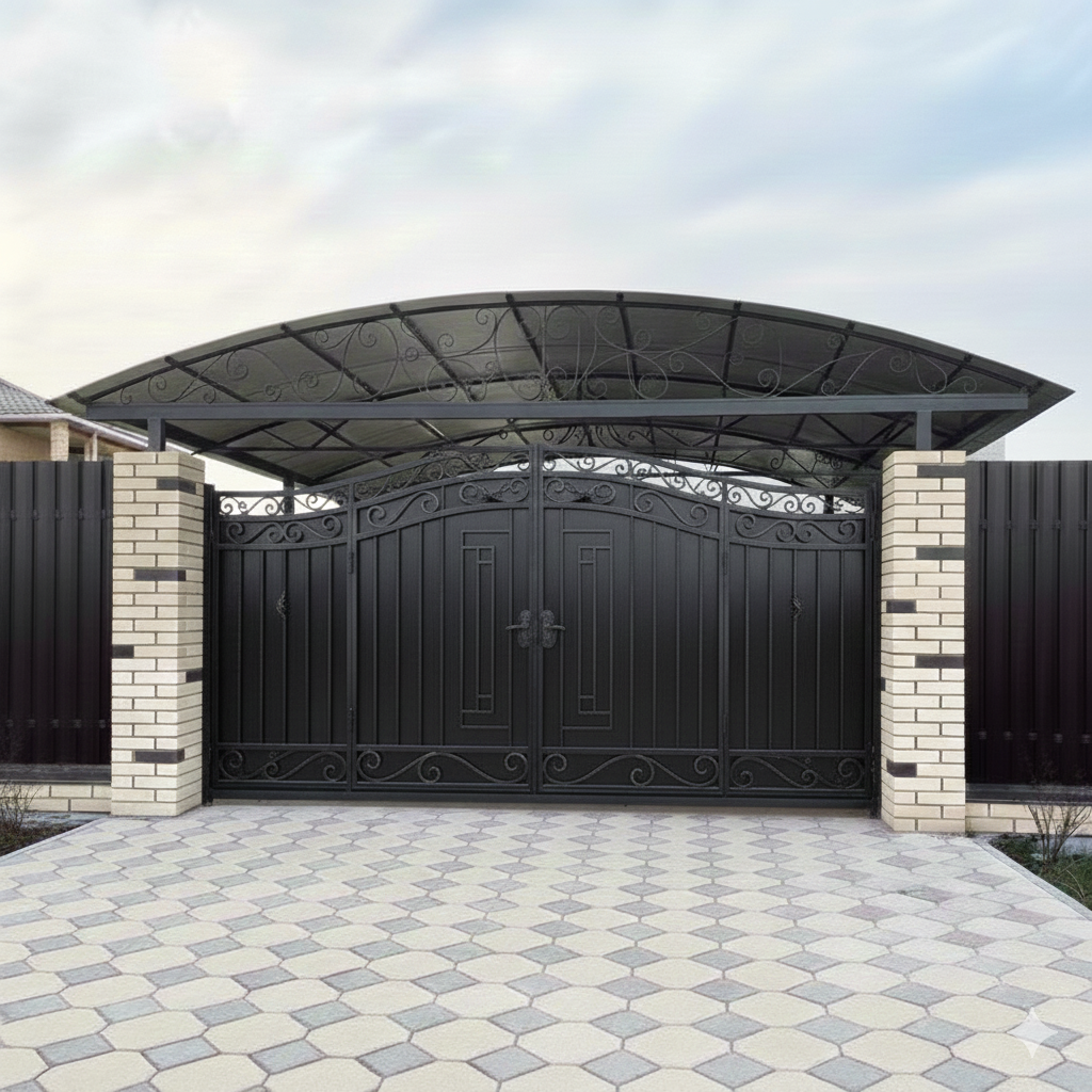 Ворота та паркани Кропивницький под ключ